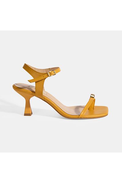 Desa Pantofi cu toc Flip Flop Mango Metal pentru damă