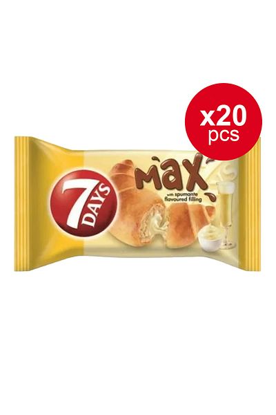 7DAYS Croissant Champagne 7 Days Max 85g X 20pcs