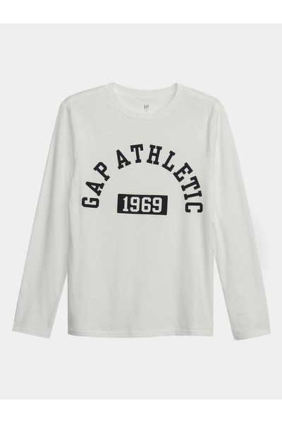 GAP Bluză pentru băieți 747773 Alb