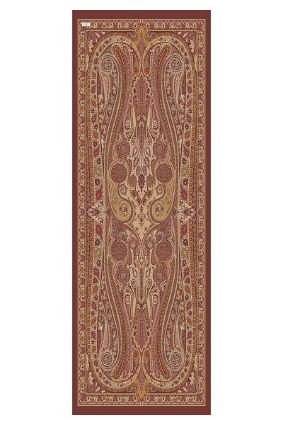 Qef   Deluxe Summer Shawl Noa Burgundy