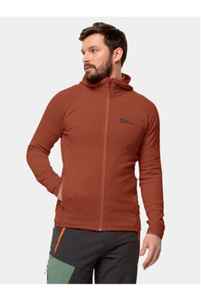 Jack Wolfskin Mens Technical Sweatshirt 1710541 Red