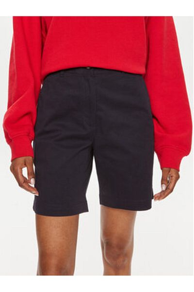 Gant Women's Fabric Shorts 4020078 Navy Blue