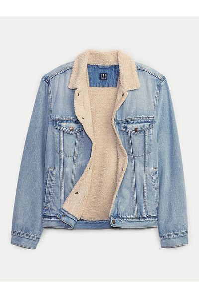GAP Jachetă din denim pentru bărbați 736375-02 albastră