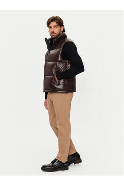 SAVE THE DUCK Men's Vest D81382U-LUCK19 Brown