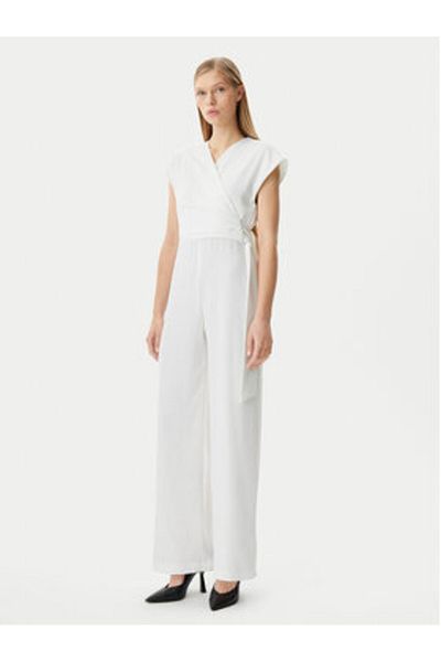 RINASCIMENTO Women's Jumpsuit CFC0122679003 White