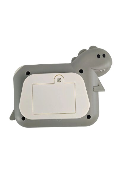 dalip Interactive Pop It Whack-A-Mole Console Toy, 4 Modes, ABS & Silicone, Dinosaur, Gray