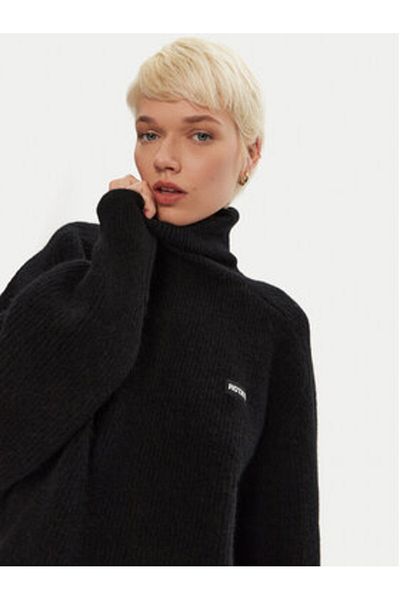 ROTATE Women's Turtleneck 113128100 Black