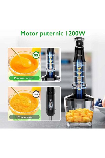 Kdhome Kd Home Immersion Blend 5 In 1 Blender Vertical Mixer Set