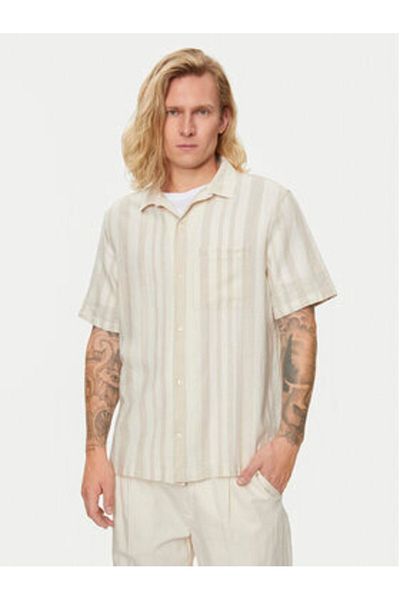 GAP Mens Shirt 855348 Beige