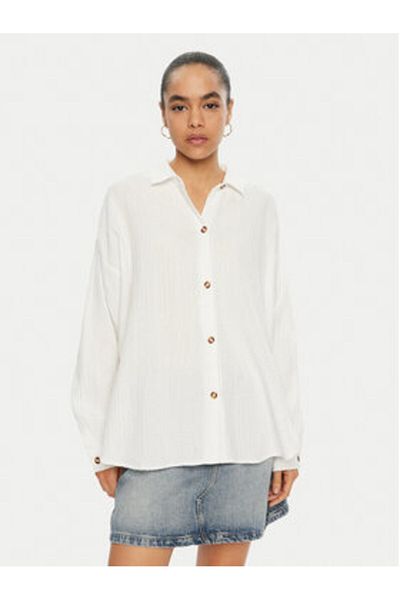 Roxy Women's Shirt ERJWT03613 White