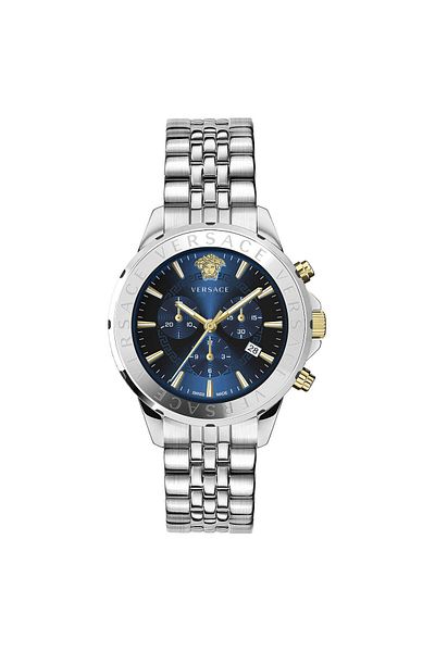 Versace Mens Watch Vev601923, Quartz, 44mm, 5atm