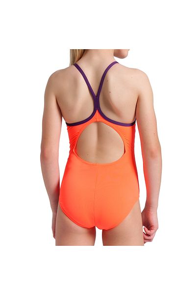 ARENA Star Graphic Swimsuit Lightdrop Back Çocuk Kırmızı Yüzücü Mayosu 008369909