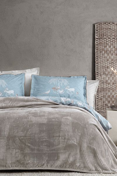 Yataş بطانية Wellsoft - Adel Double Mink