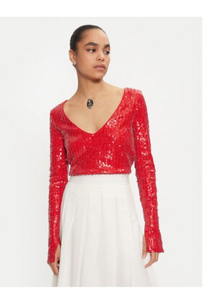 ROTATE Women's Blouse 1131493017 Red