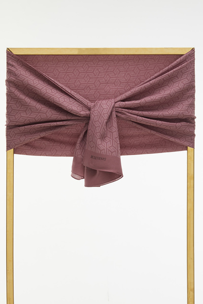 Setrms Labirent Desenli Şal