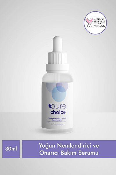 Pure Choice 30 Ml Intensive Moisturizing and Repairing Care Serum - Hyaluronic Acid and Panthenol Vitamin
