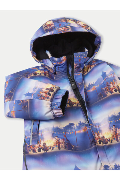 Reima Salopetă de iarnă unisex pentru copii 5100011D albastră