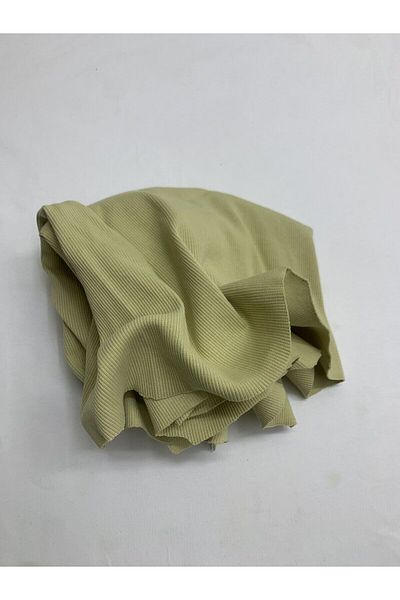 Yiğit Kumaş Beige Camisole (Ribana) Fabric, Piece 40X110 cm
