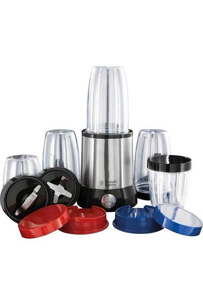 RUSSELL HOBBS Blender Russell Hobbs NutriBoost 23180-56, 700 W, Set de 15 piese, 3 recipiente 700 ml, 2 recipiente