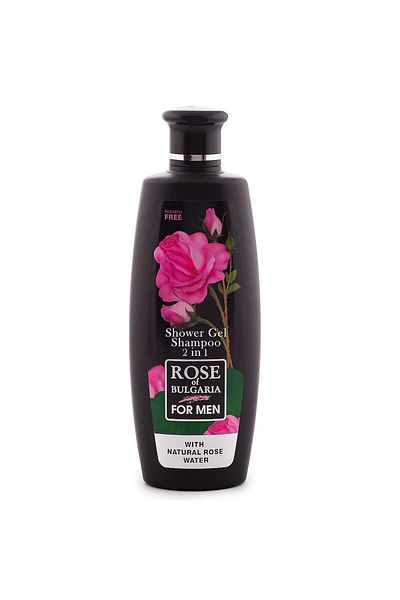 Biofresh Men's shampoo and shower gel, Rose of Bulgaria, 330 ml