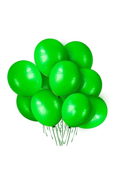 Ropet Set of 25 latex balloons, Green, 30cm, Ropet