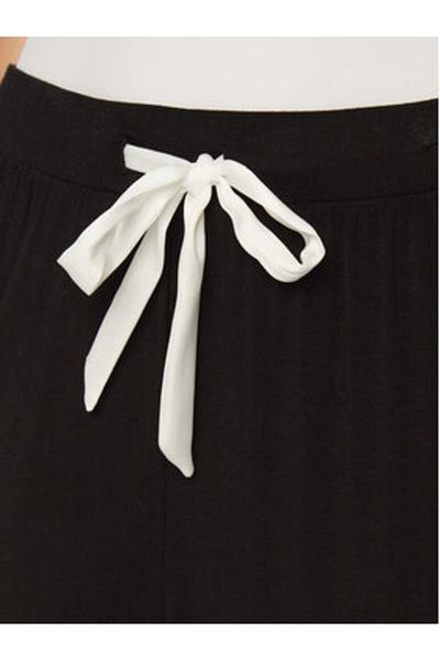Hunkemöller Pantaloni de pijama pentru femei hunkemoller 201759 Negri