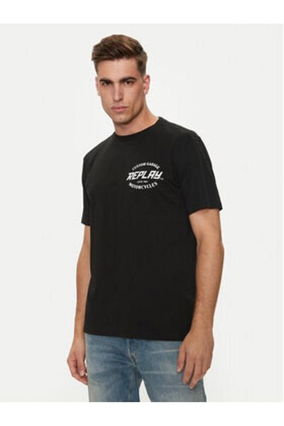 Replay replay Men's T-Shirt M6874 .000.2660 Black