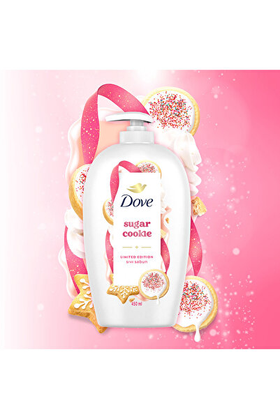 Dove Sugar Cookie Sıvı Sabun 450 ml x3