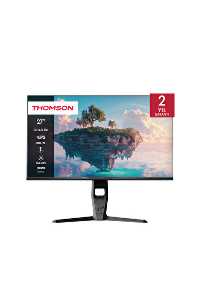 THOMSON M27qg5y14 Gaming Monitör 27" 1 Ms Qhd 180 Hz Adaptive 2560 X 1440 Monitör