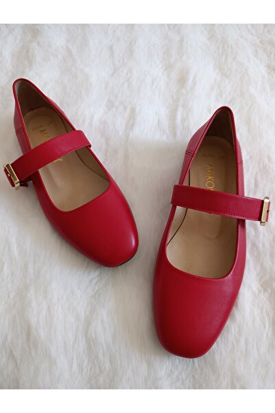 Ay Shoes Kadın Deri 34-42 Numara Babet