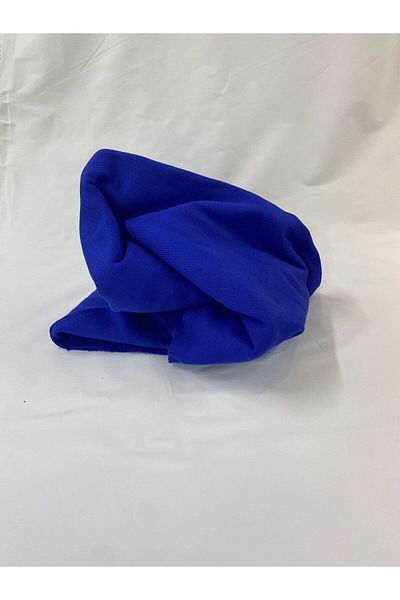Yiğit Kumaş Blue Camisole (Ribana) Fabric, Piece 85X120 cm