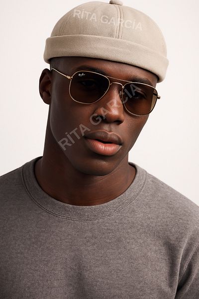 Ritagarcia Adjustable Retro Beige Skullcap Summer Hat