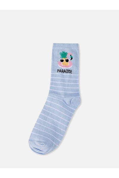 Colin's Women's Blue Socks