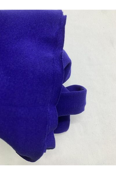 Yiğit Kumaş Saks Blue Ribana Fabric, Piece 65X180 cm