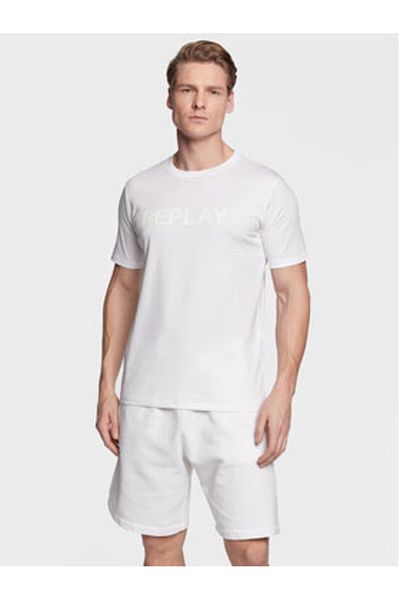 Replay replay Men's T-Shirt M6462 .000.23188P White