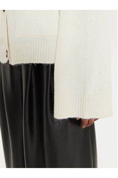 Gina Tricot Women's Cardigan 23731 Ecru