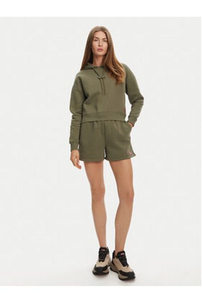 Hunter Pantaloni scurți sport pentru femei HARW0058251 Kaki