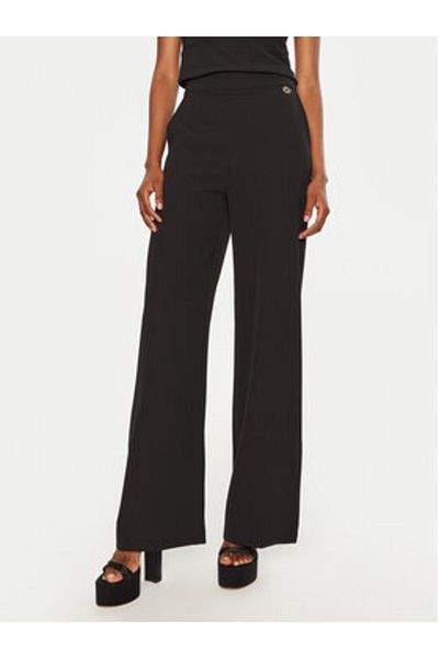 RINASCIMENTO Pantaloni din material textil pentru femei CFC0120597003 Negru