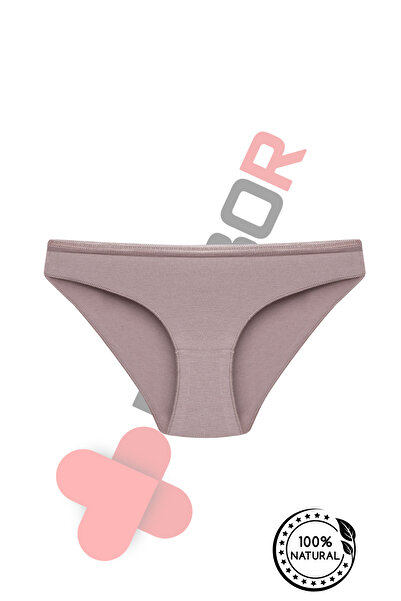 BEGBOR LİNGERİE سراويل داخلية نسائية عالية الخصر ذات ملمس سادة - راحة من القط...