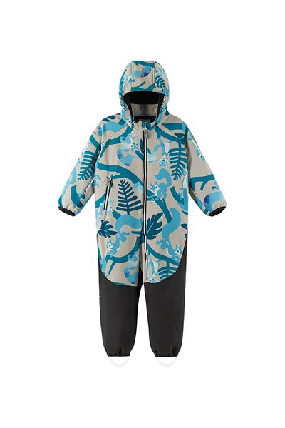 Reima Unisex Child Softshell Overall 5100006A Beige, Blue