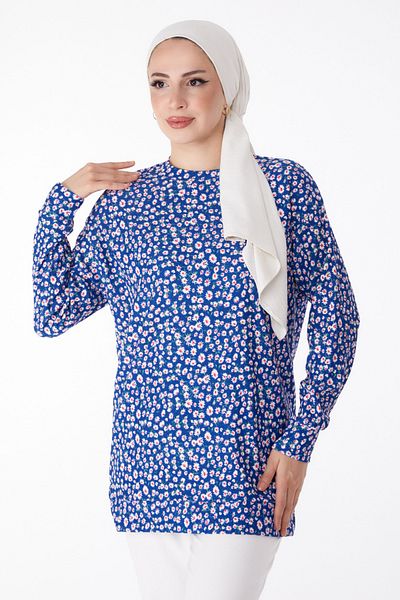 TOFİSA Saks tunică cu model - 25323