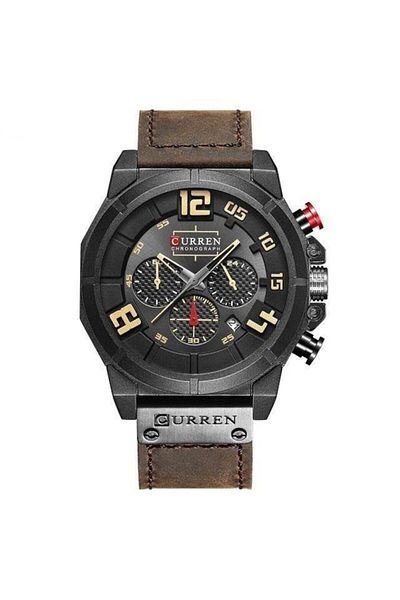 Curren Aquarider Men's Wristwatch Brown-Black