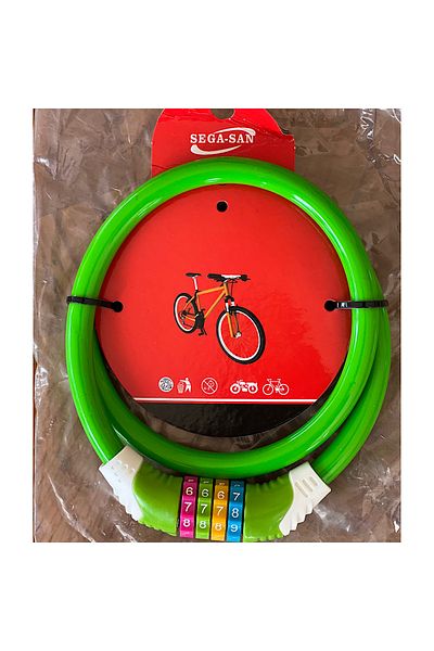 Kilit Encrypted Bicycle Lock Green Color