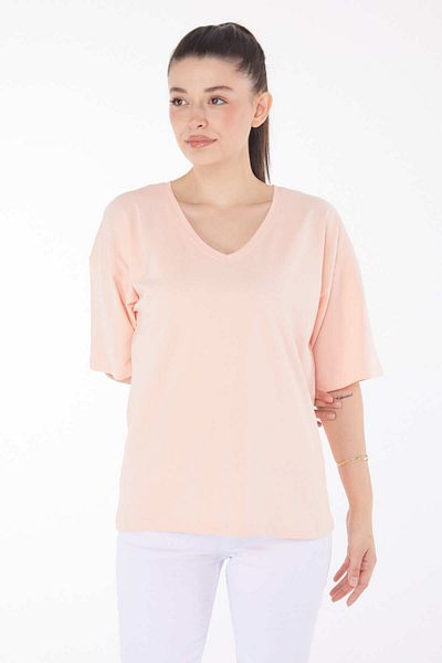TOFİSA T-Shirt Beige - 25848