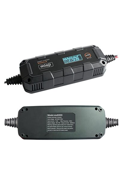 Mioji Mio 6000 72ah 6v Ve 12v Araba Şarj, Akü Bakım, Motosiklet, Lityum Akıllı Akü Şarj Cihazı