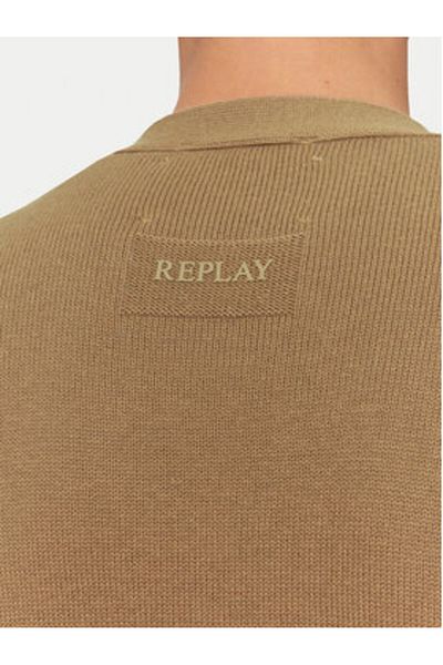 Replay Men's Cardigan UK4456.000.G23138B Beige