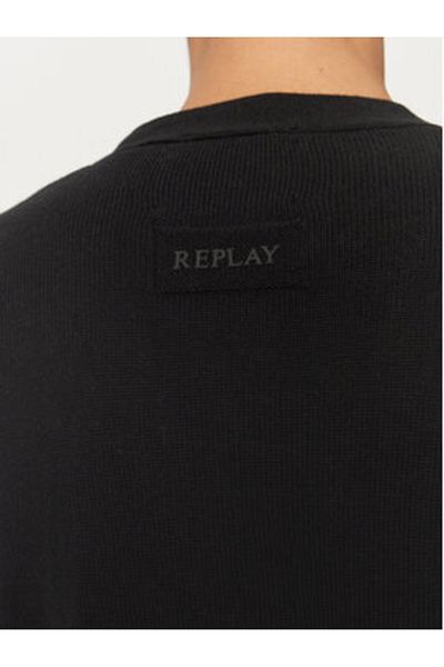 Replay Men's Cardigan UK4456.000.G23138B Black