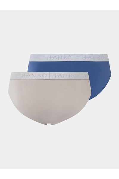 Hanro Men's Set of 2 pairs of briefs 73075 Colorful