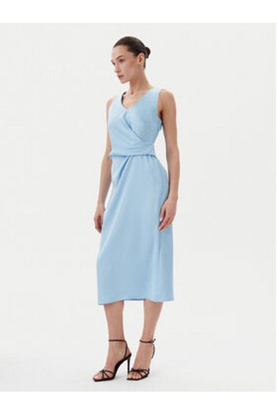 RINASCIMENTO Rochie de cocktail pentru femei CFC0122928003 Albastru deschis