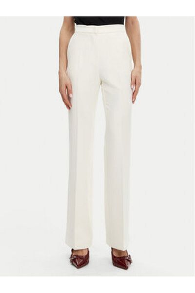 MARYLEY Women's fabric trousers 25EB587/43VA Ecru